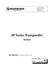 Pittway NOTIFIER XPDP Manual