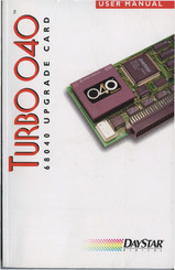 DayStar Digital TURBO 040 User Manual