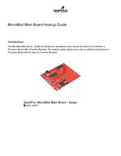 sparkfun MicroMod DEV-18575 Hook-Up Manual