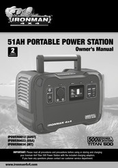 Ironman4x4 IPOWER0023 Owner's Manual