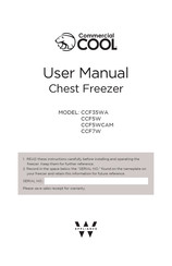 W APPLIANCE Commercial COOL CCF5WCAM User Manual