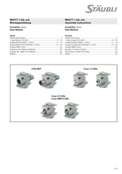 Staubli CombiTac direqt CTD-NET Assembly Instructions Manual