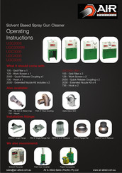 Air & Allied Sales UGC3005 Operating Instructions Manual