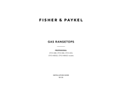 Fisher & Paykel PROFESSIONAL CPV3-485GD Installation Manual