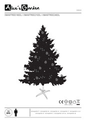 Alice's Garden XMASTREE180DL Manual