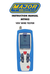 Major Tech MT902 Instruction Manual