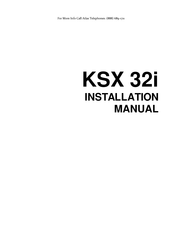 Key System US Atlas IIE KSX 32i Installation Manual