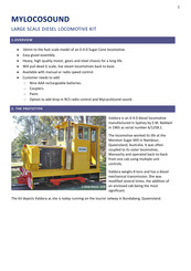 MyLocoSound Valdora Instructions Manual