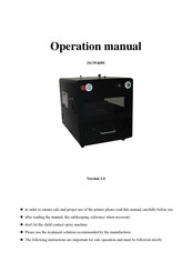 Qomolangma DGW4050 Operation Manual