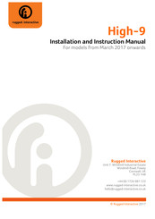 Rugged Interactive High-9 Installation And Instruction Manual