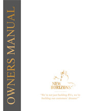 New Horizons SUMMIT Owner's Manual