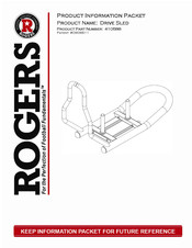 Rogers Athletic Drive Sled Product Information