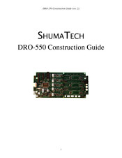 SHUMATECH DRO-550 Construction Manual