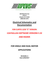 HPEVS Curtis 1239 E Electrical Schematics And Documentation