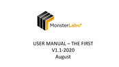 MonsterLabo Only The First User Manual