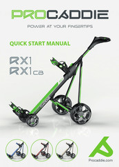 ProCaddie RX1 CB Quick Start Manual