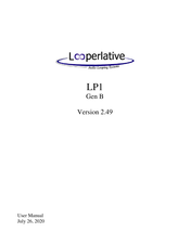 Looperlative LP1 Gen B Manuals | ManualsLib