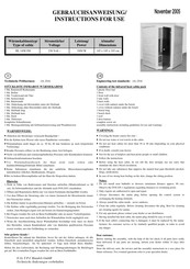 T.P.I. Handels HL 145E FH Instructions For Use Manual