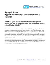 Synaptic Laboratories HBMC Tutorial