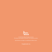 Polar Blend PB-POLAR1-BK User Manual & Recipes