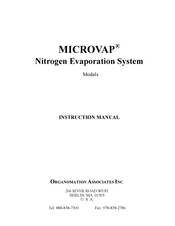 Organomation Associates MICROVAP 11803 Instruction Manual