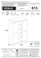 Ronja 613 Installation Instructions Manual