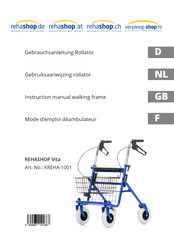 PROTENO REHASHOP KREHA-1001 Instruction Manual