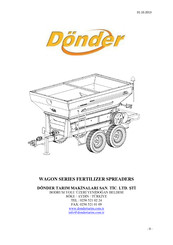 DÖNDER WAGON Series Manual