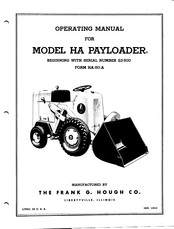 The Frank G. Hough HA-50-A Operating Manual