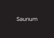Saunum H-1/9 Instructions For Use And Installation
