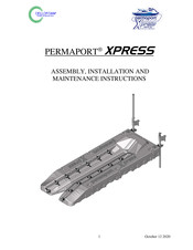 Cellofoam PERMAPORT XPRESS Assembly, Installation And Maintenance Instructions