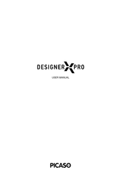 PICASO 3D Designer X PRO User Manual