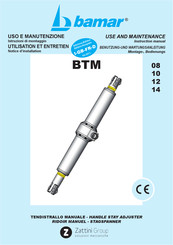 Zattini Group bamar BTM 08 Use And Maintenance Instruction Manual