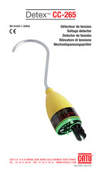 Sicame CATU Detex CC-265 Manual