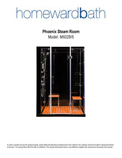 Homewardbath Phoenix Manual