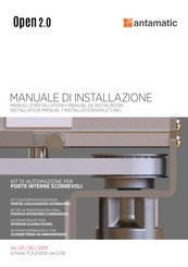 Scrigno antamatic OPEN 2.0 Installation Manual