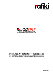 Rafiki Protection Quadnet Installation Instructions Manual