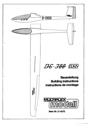 MULTIPLEX modell DG 300 Elan Building Instructions
