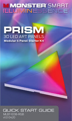 Monster Smart Illuminessence PRISM MLB7-1038-RGB Quick Start Manual