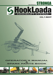 STRONGA HookLoada HL180T Operator's Manual & Spare Parts Book