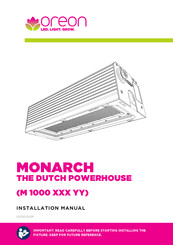 Oreon MONARCH M 1000 Series Installation Manual