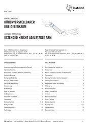 CIMmed 73130 Assembly Instruction Manual
