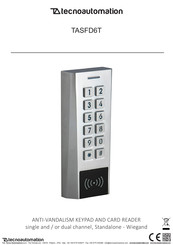 Tecnoautomation TASFD6T Manual