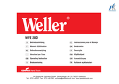 PK Elektronik Weller WFE 20D Operating	 Instruction