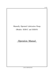 LUBE EGH-2C Operation Manual