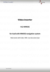 Car-Interface VL2-MMI2G Manual