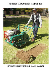 PROTEA SODCUTTER 460 Operating Instructions & Spares Manual