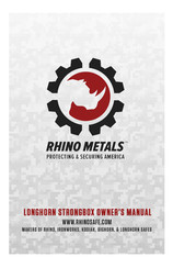 RHINO METALS Longhorn LSB2418 Owner's Manual