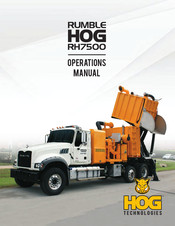 RUMBLE HOG RH7500 Operation Manual