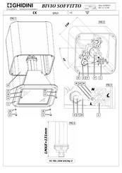 GHIDINI BIVIO SOFFITTO Manual
